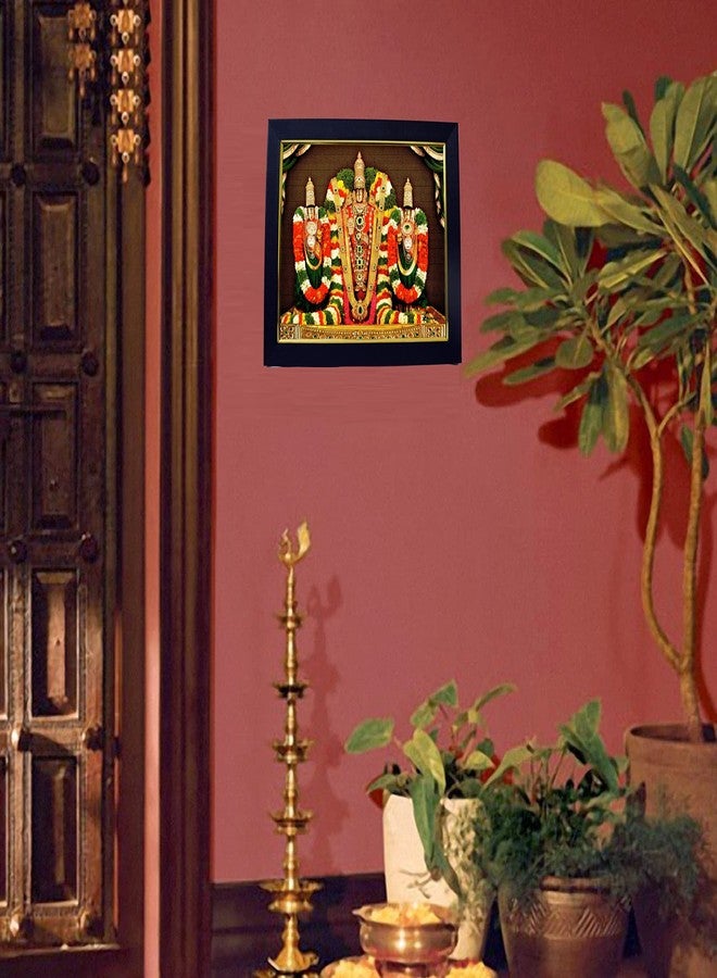 101Temples 101 Temples - Balaji Kalyanostavam Photo Frame for Pooja Room with Wall Hook, 1 Piece | 10” x 13”, Matt Finish - Image 5